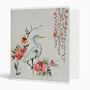 Japanese Crane 3 Ring Binder
