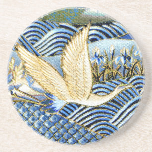 Japanese Crane Custom Coaster