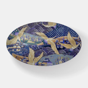 Japanese Crane Custom Paperweight
