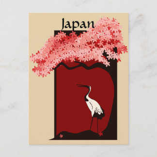 Japanese Crane Postcard