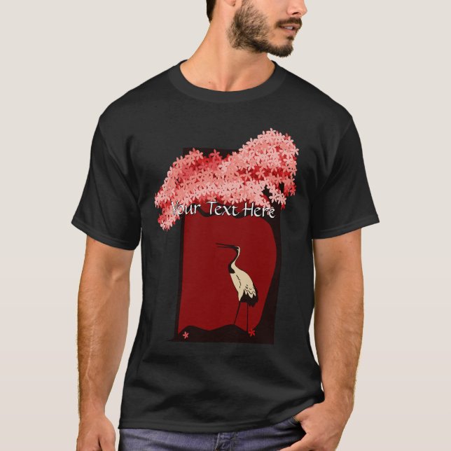 Japanese Crane Shirt (Front)