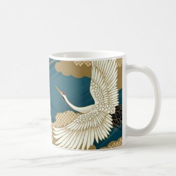 Japanese Cranes Coffee Mug by Wagaraya at Zazzle