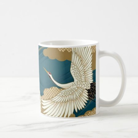 Japanese Cranes Coffee Mug