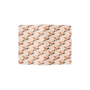 Japanese cranes passport holder
