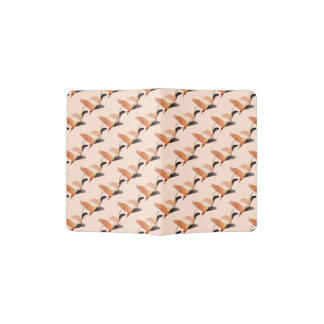 Japanese cranes passport holder