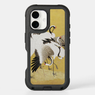 Japanese Cranes Vintage Bird Classic iPhone 16 Case