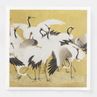 Japanese Cranes Vintage Bird Classic