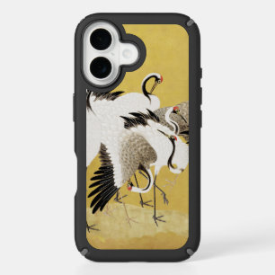 Japanese Cranes Vintage Bird Classic iPhone 16 Case