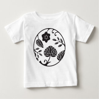 Japanese Crest 0048 - flowers and leaves Baby T-Shirt