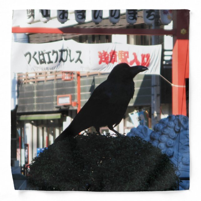 Japanese Crow Bandana (Front)