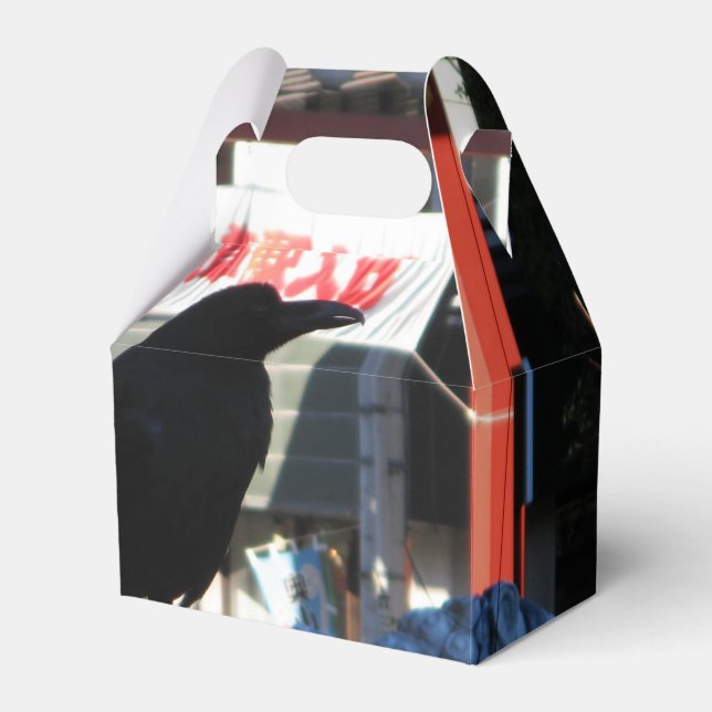 Japanese Crow Favor Boxes (Front Side)
