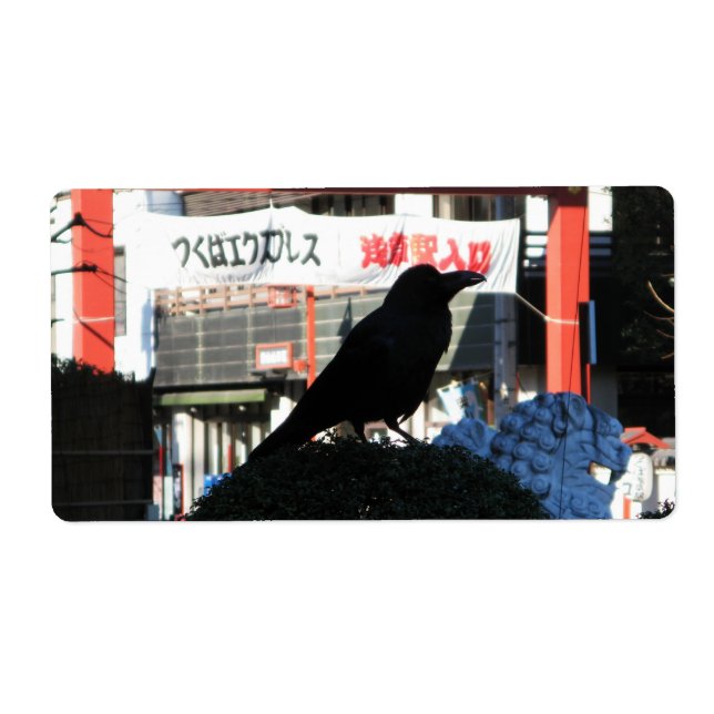 Japanese Crow Label (Front)