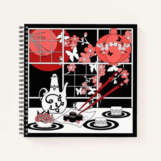 Japanese cuisine notebook (Front)