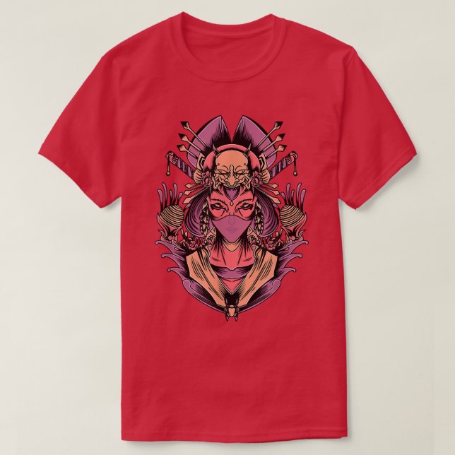 Japanese culture Geisha second syndicate japan war T-Shirt (Design Front)