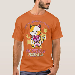 Japanese - Cute Bubble Tea Cat Kitten Incredible A T-Shirt