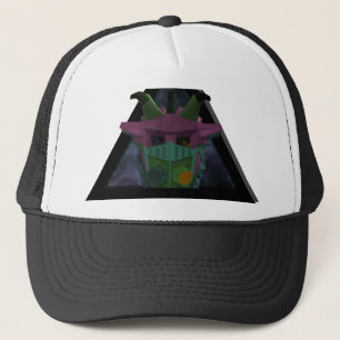 Japanese Cyberpunk Mecha samurai Trucker Hat