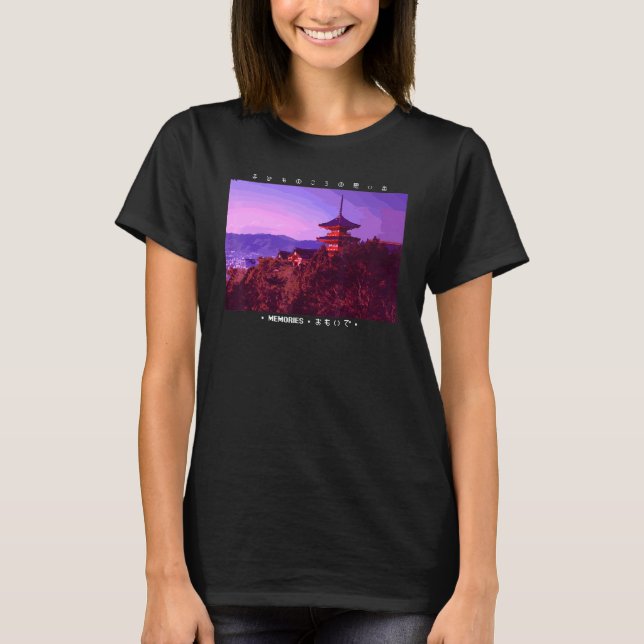 Japanese Cyberpunk Tokyo Streetwear Aesthetic Japa T-Shirt (Front)