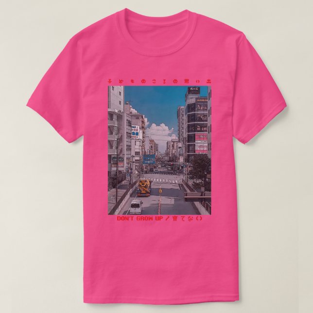 Japanese Cyberpunk Tokyo Streetwear Aesthetic Japa T-Shirt (Design Front)