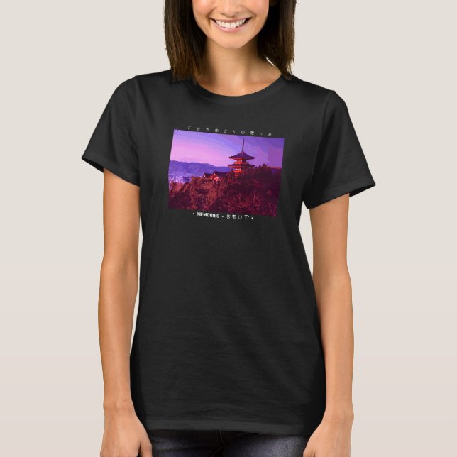 Japanese Cyberpunk Tokyo Streetwear Aesthetic Japa T-Shirt (Front)