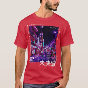 Japanese Cyberpunk Tokyo Streetwear Esthetic Japa T-Shirt