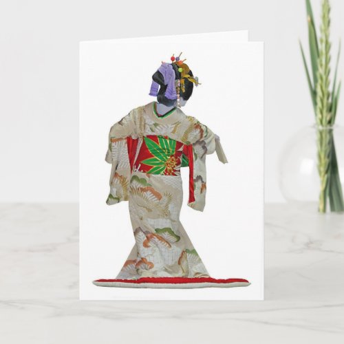 Japanese dancer 1 card