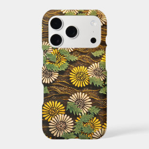 Japanese Dandelion Art Phone Case Kamisaka Sekka