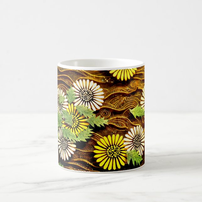 Japanese Dandelion Moonlight Mug | 11oz Meiji Era  (Center)