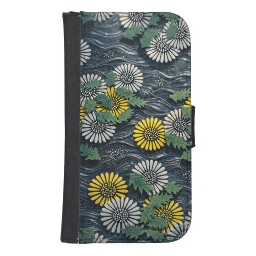 Japanese Dandelion Moonlight Wallet Case | Kamisak