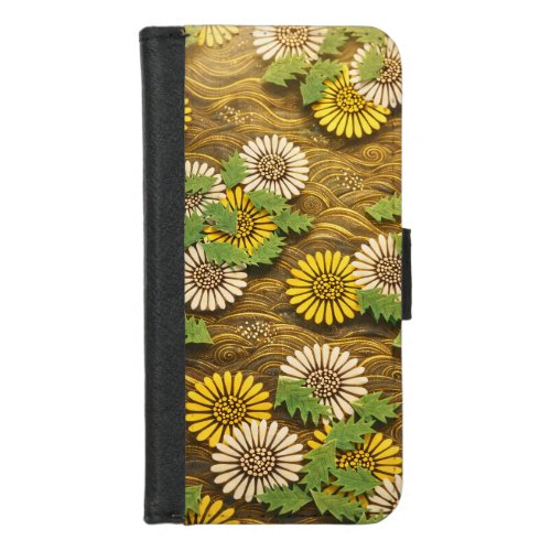 Japanese Dandelion Morning Glow Wallet Case | Kami