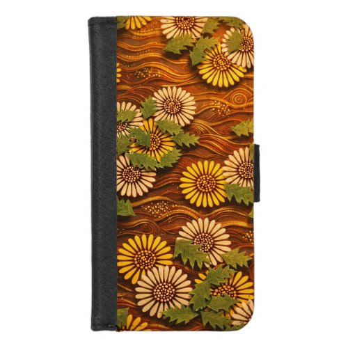 Japanese Dandelion Sunset Glow Wallet Case | Kamis