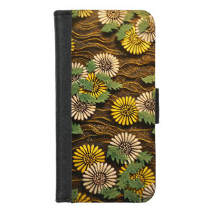 Japanese Dandelion Wallet Case Kamisaka Sekka 19