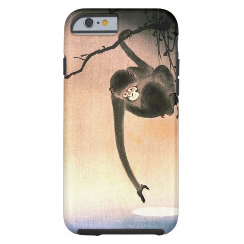 Japanese Dangling Monkey Woodblock Art Ukiyo_E Tough iPhone 6 Case