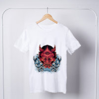 Japanese Demon Hannya Masks T-Shirt