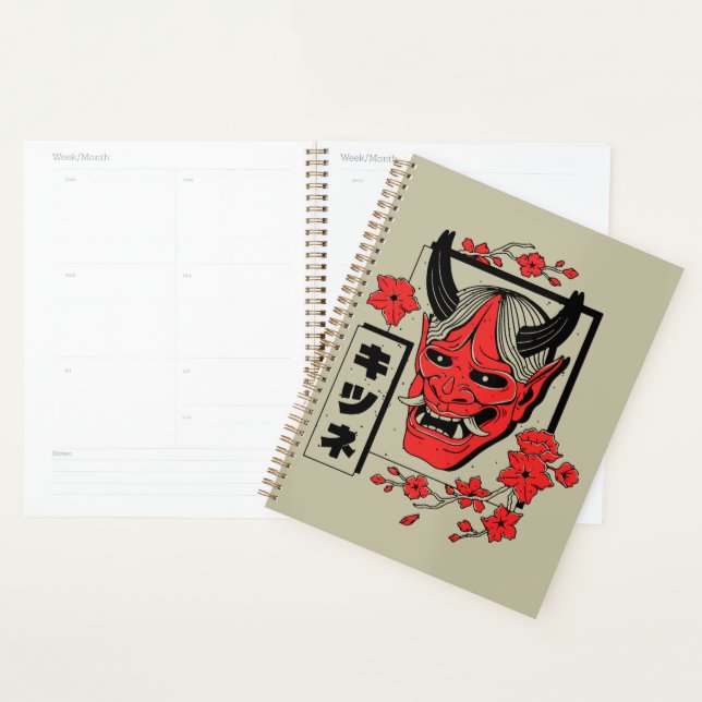Japanese demon  planner (Display)