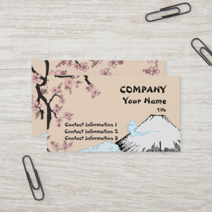 Japanese Design Business Card