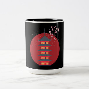 JAPANESE DESIGN COFFEE MUG