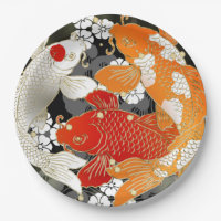 Japanese design party paper plates