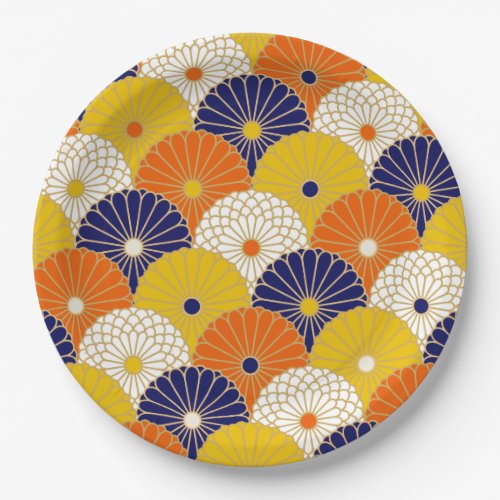 Japanese design party paper plates