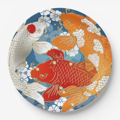 Japanese design party paper plates