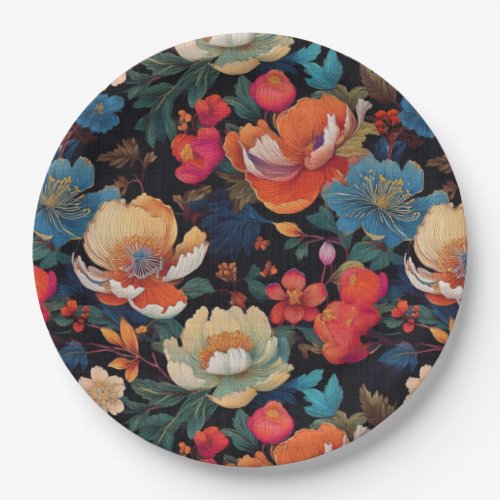 Japanese design party paper plates