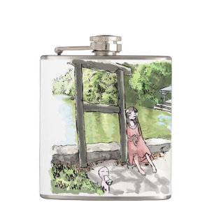 Japanese destroyer Isairego Flask