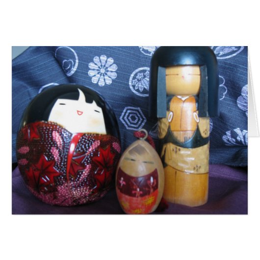 Japanese Dolls Cards (Front Horizontal)