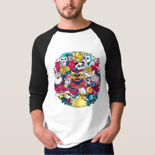 Japanese Doodle Art T-Shirt