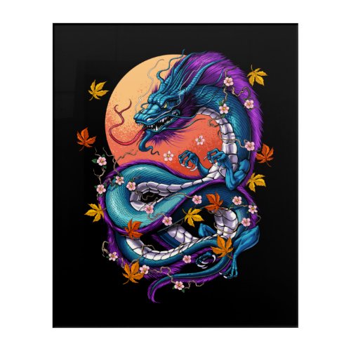 Japanese Dragon Acrylic Print