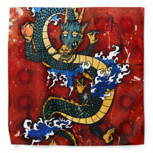 Japanese Dragon Bandana