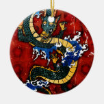 Japanese Dragon Ceramic Ornament at Zazzle