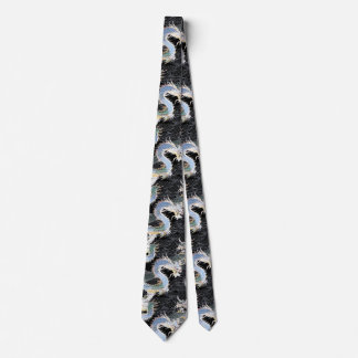 Japanese Dragon God Neck Tie