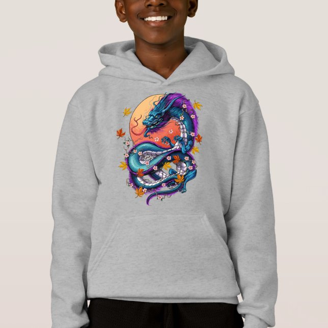 Japanese Dragon Hoodie (Front)