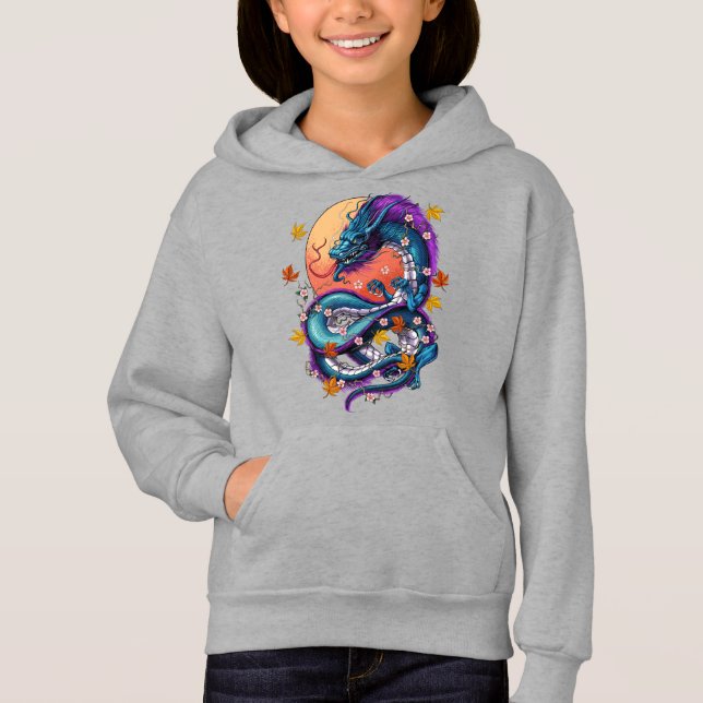 Japanese Dragon Hoodie (Front)