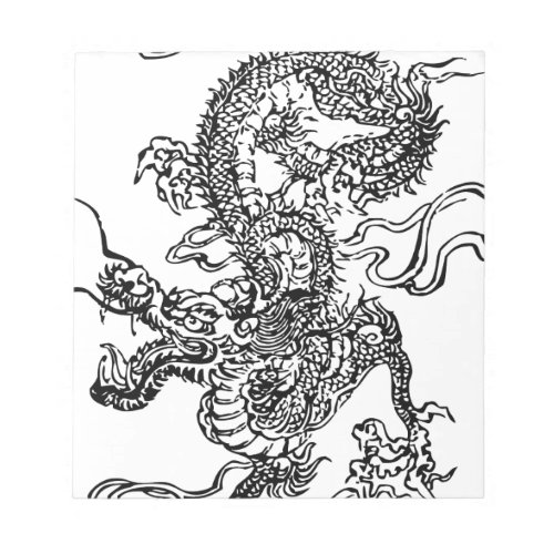Japanese Dragon _ In the Chinese Style Notepad